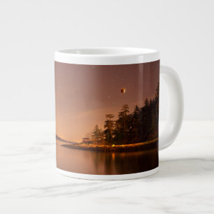Maanverduistering Victoria, Brits-Columbia Grote Koffiekop