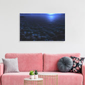 maanverering canvas afdruk (Insitu (Woonkamer))