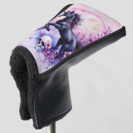 Maanverlicht Eenhoorn Tussen Vergeten Rozen, Golfheadcover