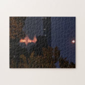 Maanverlicht waterpuzzel legpuzzel (Horizontaal)