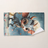 Maanverlicht Wezen Caelum Tickwing Bad Handdoek (Handdoek)