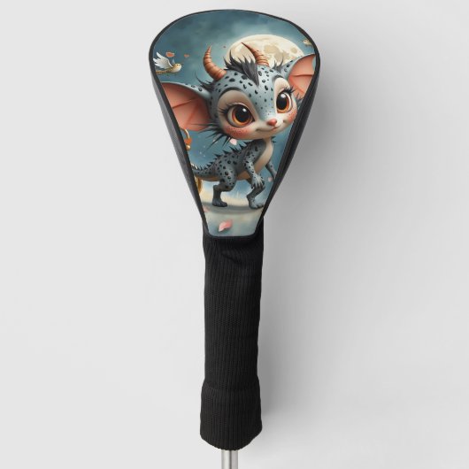 Maanverlicht Wezen Caelum Tickwing Golfheadcover (Voorkant)