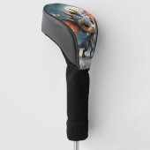 Maanverlicht Wezen Caelum Tickwing Golfheadcover (Schuin)