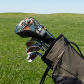 Maanverlicht Wezen Caelum Tickwing Golfheadcover (Insitu)