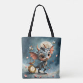 Maanverlicht Wezen Caelum Tickwing  Tote Bag (Achterkant)