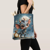 Maanverlicht Wezen Caelum Tickwing  Tote Bag (Dichtbij)