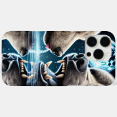 Maanverlichte Beren en waterreflectieharmonie Case-Mate iPhone Case (Achterkant (horizontaal))