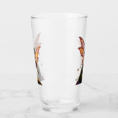 Maanverlichte Bewaarder van het Klokwerklicht. Glas (Links)