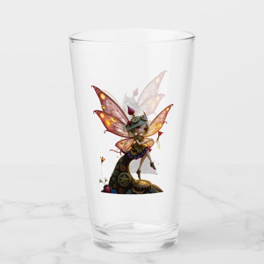 Maanverlichte Bewaarder van het Klokwerklicht. Glas (Voorkant)