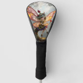 Maanverlichte Bewaarder van het Klokwerklicht. Golfheadcover (Voorkant)