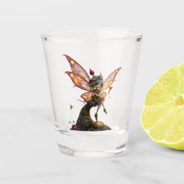 Maanverlichte Bewaarder van het Klokwerklicht. Shot Glas