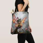 Maanverlichte Bewaarder van het Klokwerklicht. Tote Bag (Dichtbij)