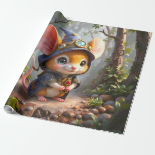 Maanverlichte Bewaarder van Kleine Wonderen.  Cadeaupapier