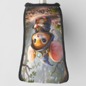Maanverlichte Bewaarder van Kleine Wonderen. Golfheadcover (Draai 90)