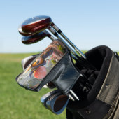 Maanverlichte Bewaarder van Kleine Wonderen. Golfheadcover (Insitu)