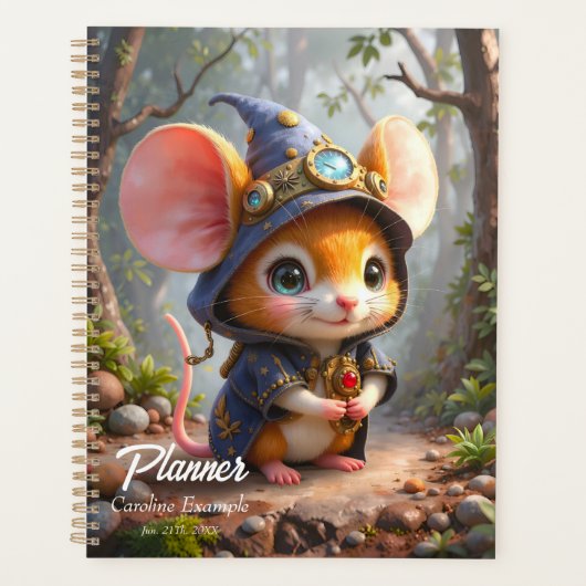 Maanverlichte Bewaarder van Kleine Wonderen. Planner (Voorkant)