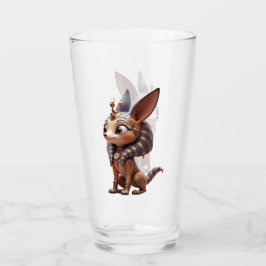 Maanverlichte Bewaker van de Oude Zandduinen. Glas