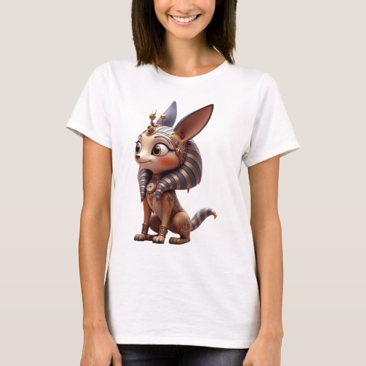Maanverlichte Bewaker van de Oude Zandduinen. T-shirt (Voorkant)