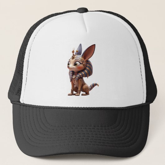 Maanverlichte Bewaker van de Oude Zandduinen. Trucker Pet (Voorkant)