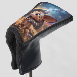 Maanverlichte Bewaker van de Oude Zandgronden. Golfheadcover