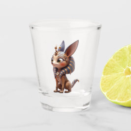 Maanverlichte Bewaker van de Oude Zandgronden. Shot Glas