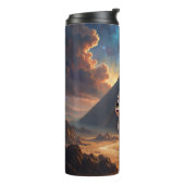 Maanverlichte Bewaker van de Oude Zandgronden. Thermosbeker (Gedraaid links)