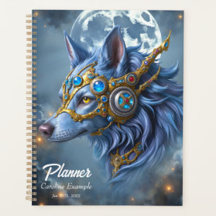 Maanverlichte Bewaker van de Saffieren Sluier.  Planner