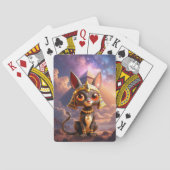 Maanverlichte Bewaker van het Eeuwige Zand. Pokerkaarten (Achterkant)