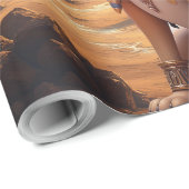 Maanverlichte Bewaker van het Oude Zand. Cadeaupapier (Rol Hoek)