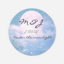 Maanverlichte Bioluminescente Elegantie Trouwcolle