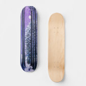 Maanverlichte bomen van schaduwen persoonlijk skateboard (Voorkant)