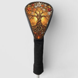 Maanverlichte Boom van de Gloeiende Eeuwigheid Golfheadcover