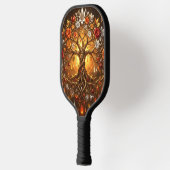Maanverlichte Boom van de Gloeiende Eeuwigheid Pickleball Paddle (Links)