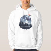 Maanverlichte Bos Piek Hoodie (Voorkant)