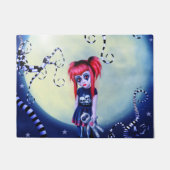 maanverlichte buitenbeentje deurmat (Voorkant)