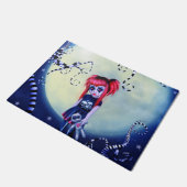 maanverlichte buitenbeentje deurmat (Schuin)