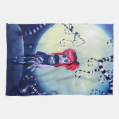 maanverlichte buitenbeentje theedoek (Horizontaal)