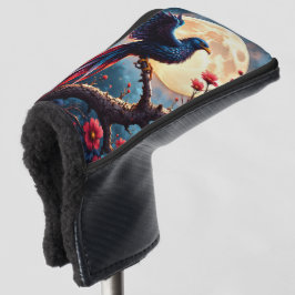 Maanverlichte Crimsonwing – mystische fantasievoge Golfheadcover