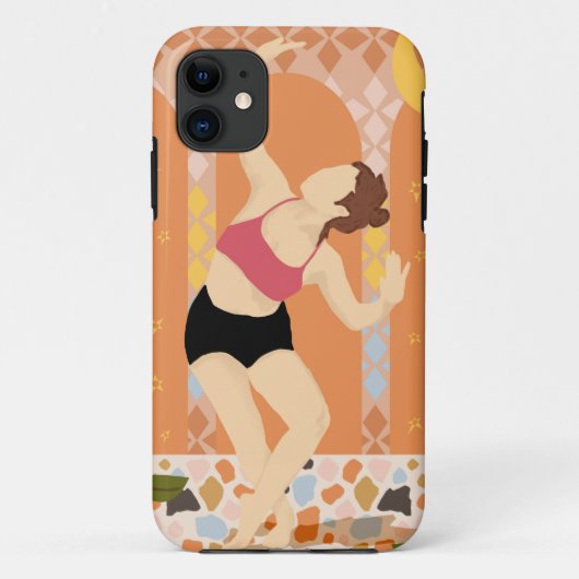 maanverlichte dans Case-Mate iPhone case (Achterkant)