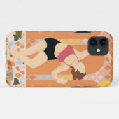 maanverlichte dans Case-Mate iPhone case (Achterkant (horizontaal))