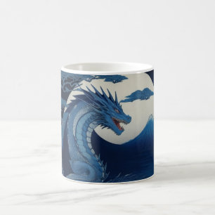 Maanverlichte Draak van Fuji Mok