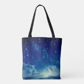 MAANVERLichte DROOMTAS | PERSOONLIJKE HEMELSE Tote Bag (Achterkant)