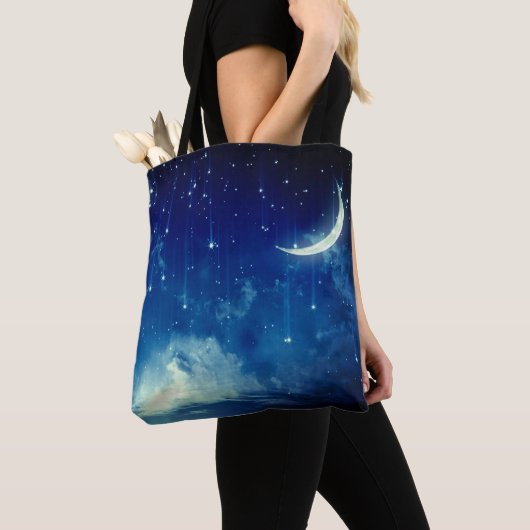 MAANVERLichte DROOMTAS | PERSOONLIJKE HEMELSE Tote Bag (Dichtbij)