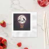 Maanverlichte elegantie | Halloween Party Papieren Servet (Insitu)