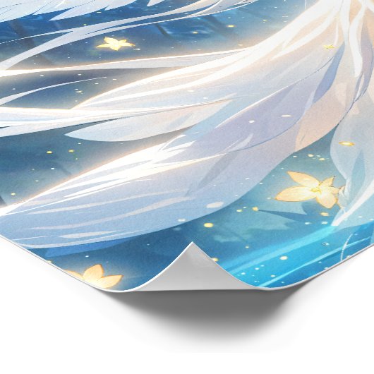 Maanverlichte Engel van Twilight Poster (Hoek)