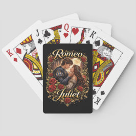 Maanverlichte geliefden in Verona Pokerkaarten
