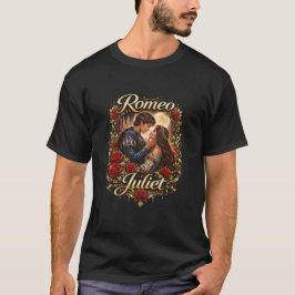 Maanverlichte geliefden in Verona T-shirt