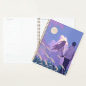 Maanverlichte gezelschap planner (Display)