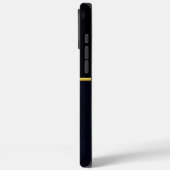 Maanverlichte Gouden Boeddha. AI-kunst Case-Mate iPhone Case (Achterkant / Links)