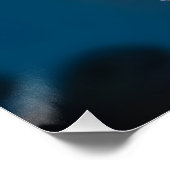 Maanverlichte hemelse elegantie perfect poster (Hoek)